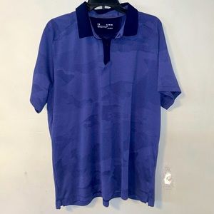 Under Amour Camo Dri-fit golf polo